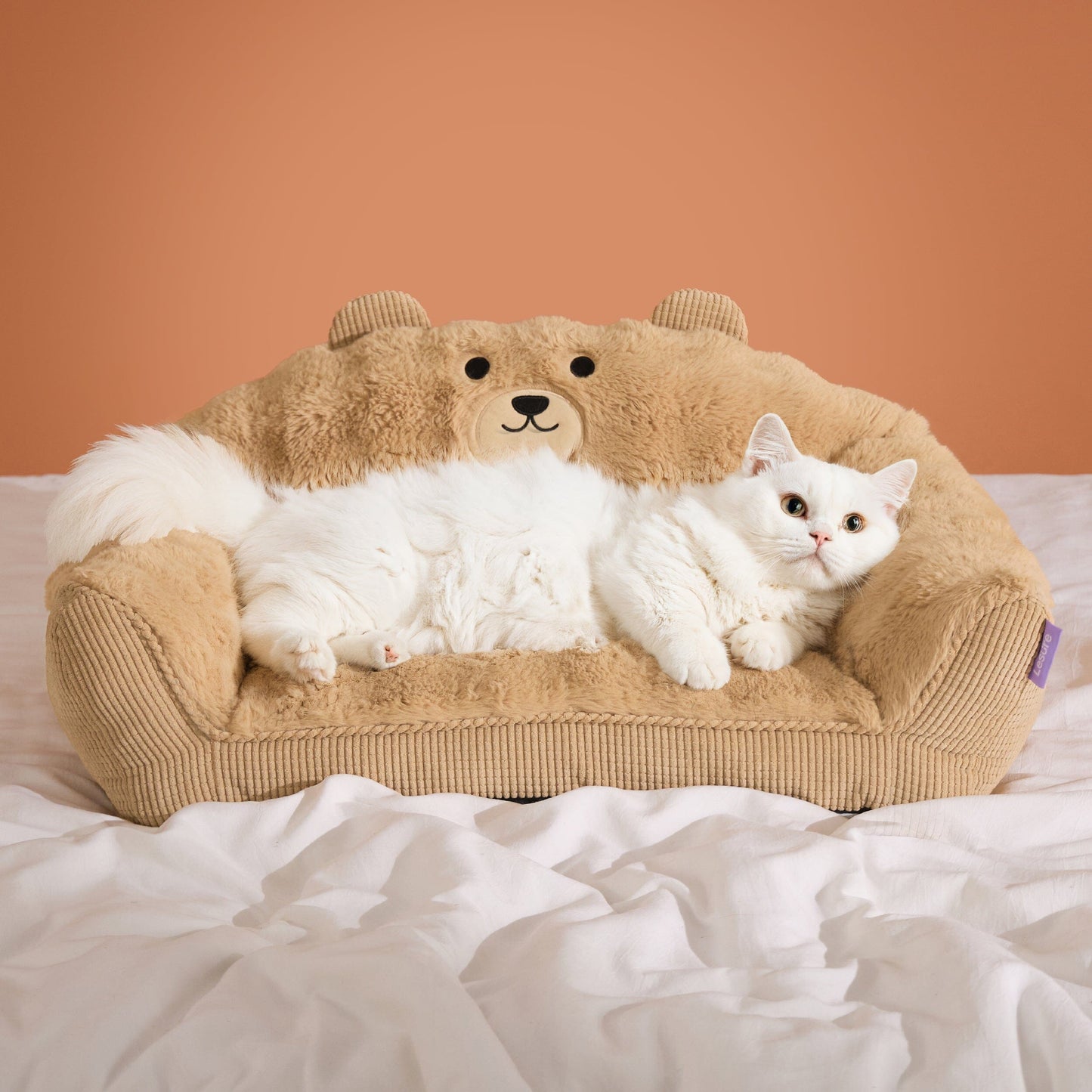 Lesure Cute Bear Pet Couch Lesure Pet