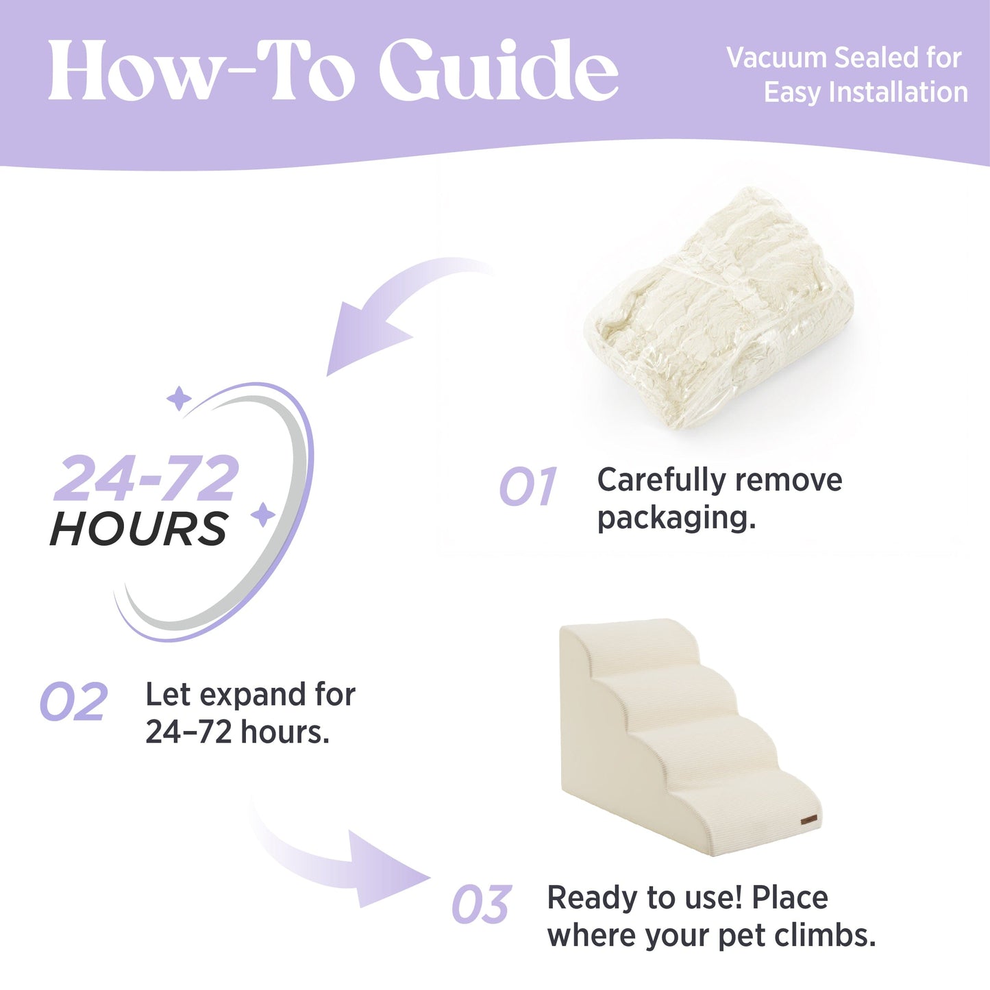 Lesure Orthopedic Dog Stairs Pet Stairs Lesure Pet