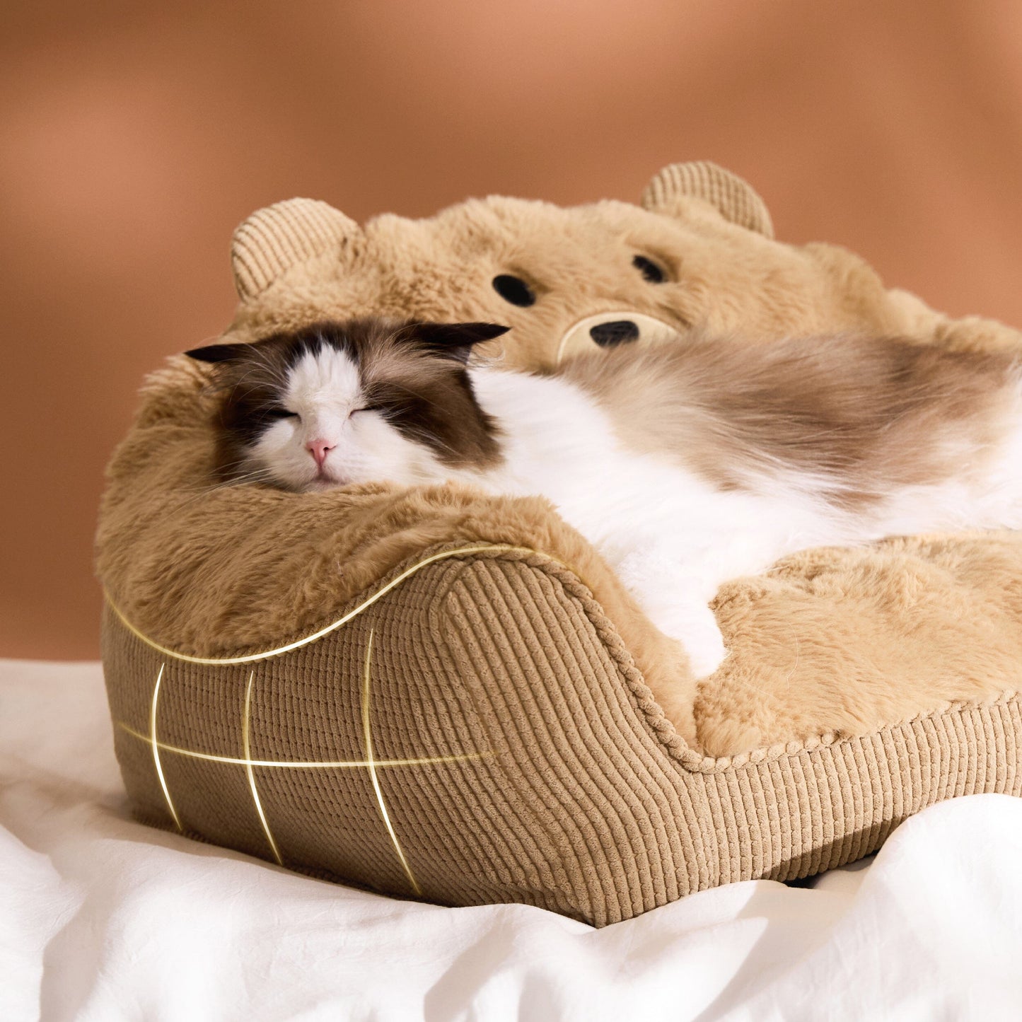 Lesure Cute Bear Pet Couch Lesure Pet