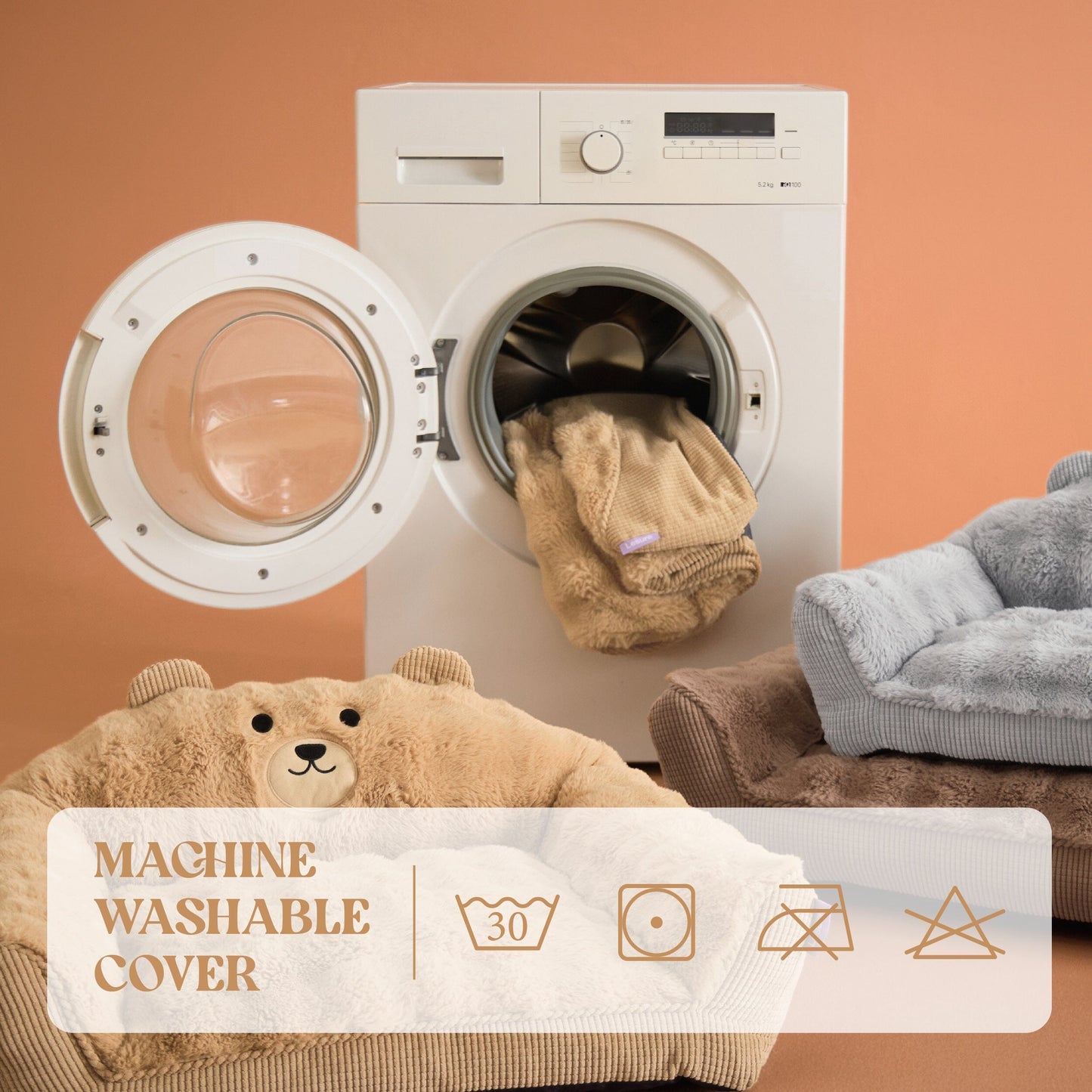 Lesure Cute Bear Pet Couch Lesure Pet