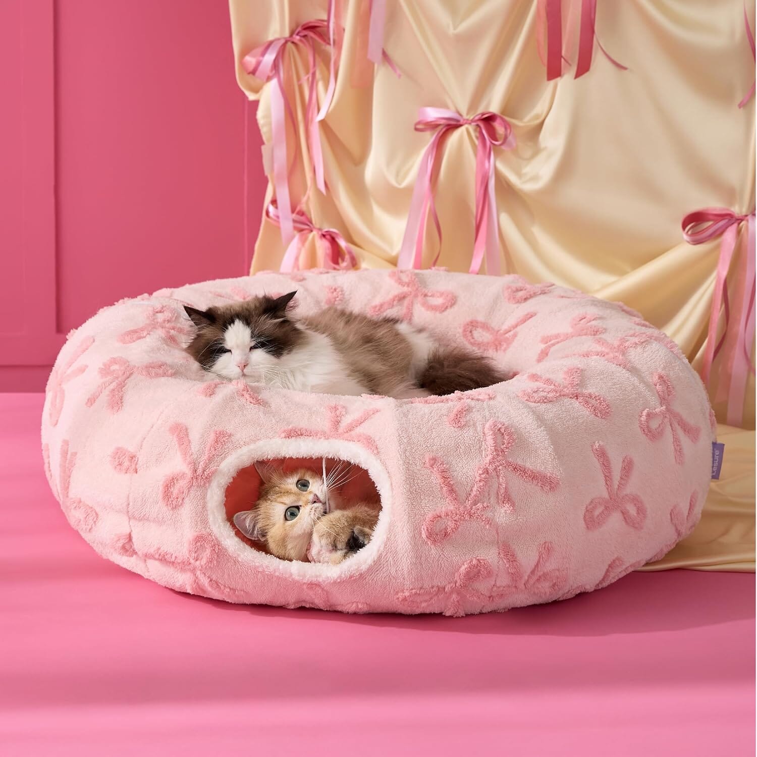 Lesure 2-in-1 Cat Tunnel Bed Pet Supplies Lesure Pet