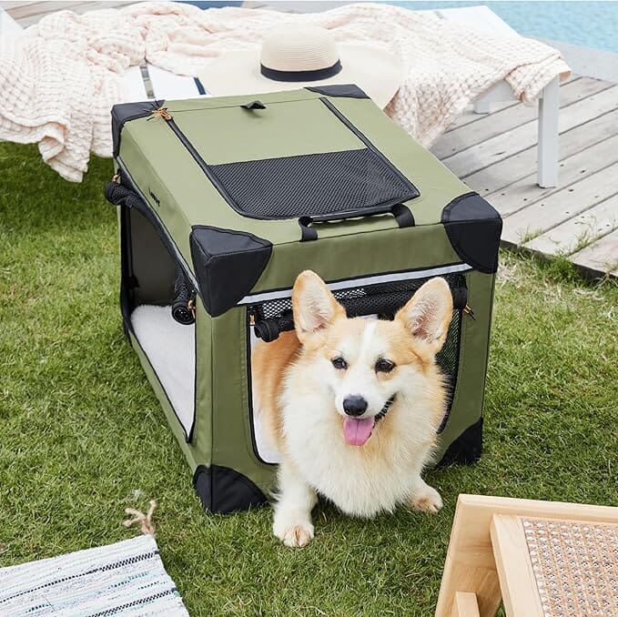 Lesure Soft Collapsible Dog Crate - Main Image
