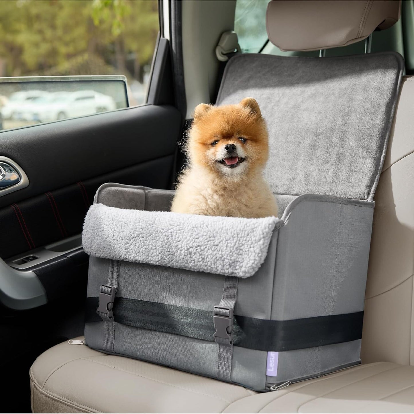 Lesure Foldable Car Seat Bed Pet Bed Lesure Pet