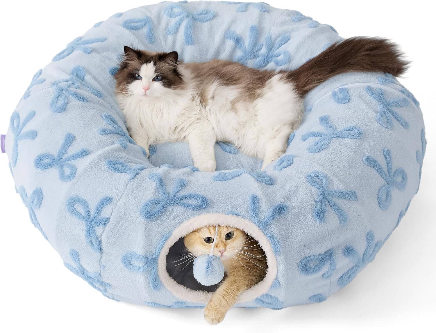 Lesure 2-in-1 Cat Tunnel Bed Pet Supplies Lesure Pet