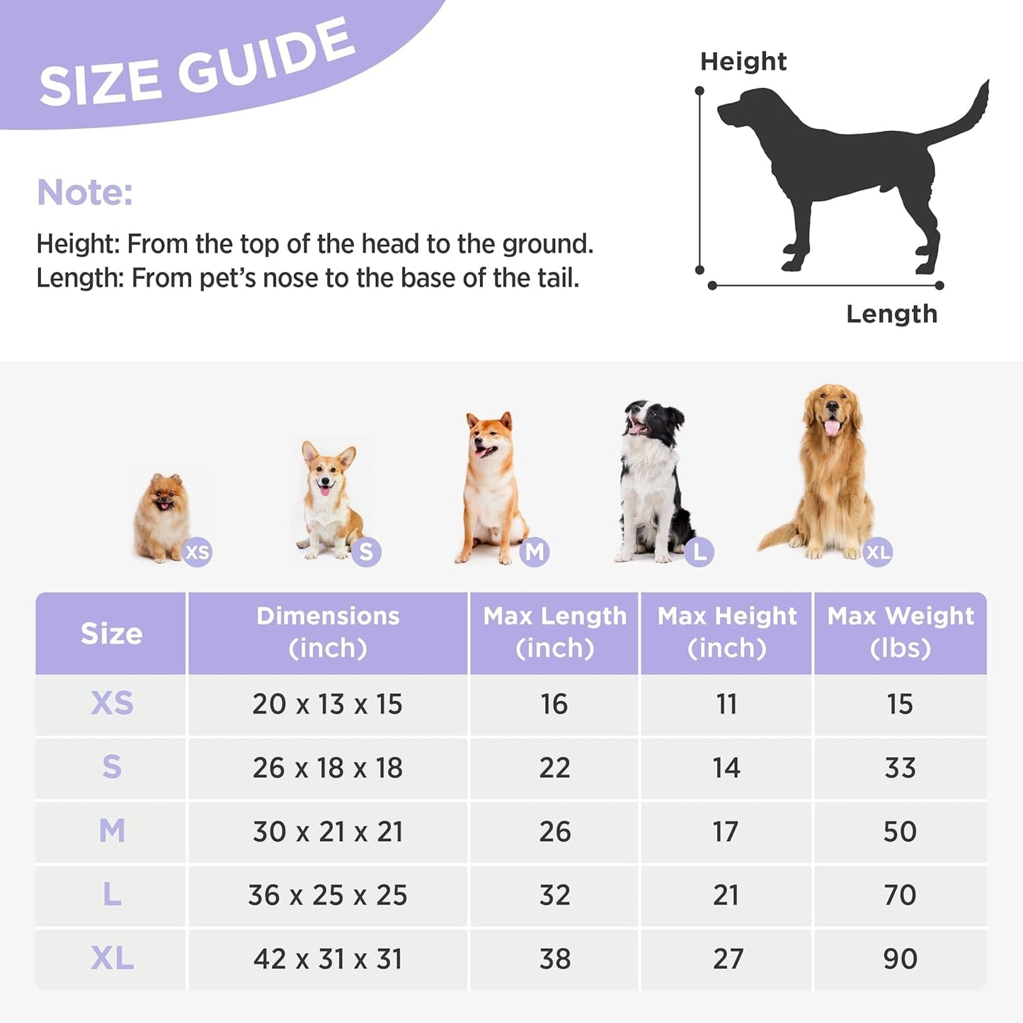 Lesure Collapsible Dog Crate - Portable Pet Crate Lesure Pet