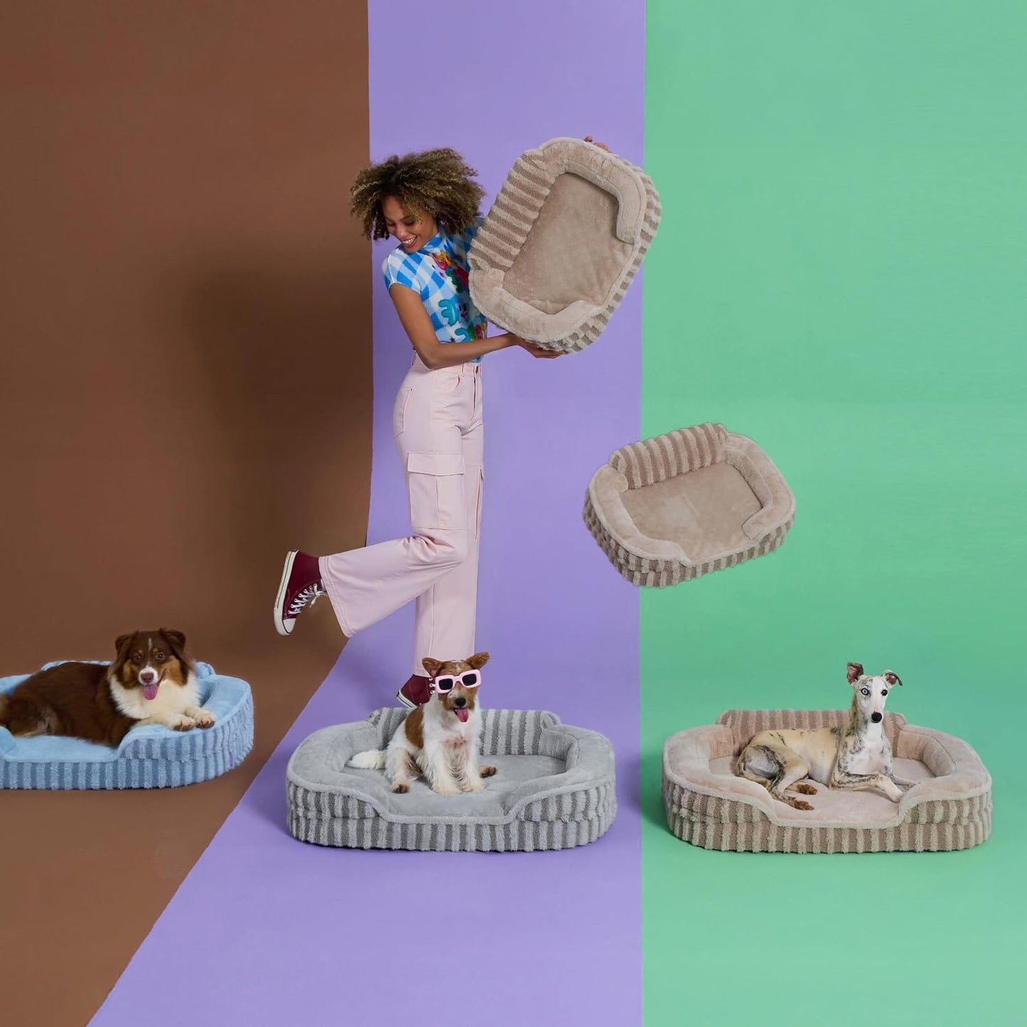 Lesure High Back Pet Sofa Pet Bed Lesure Pet