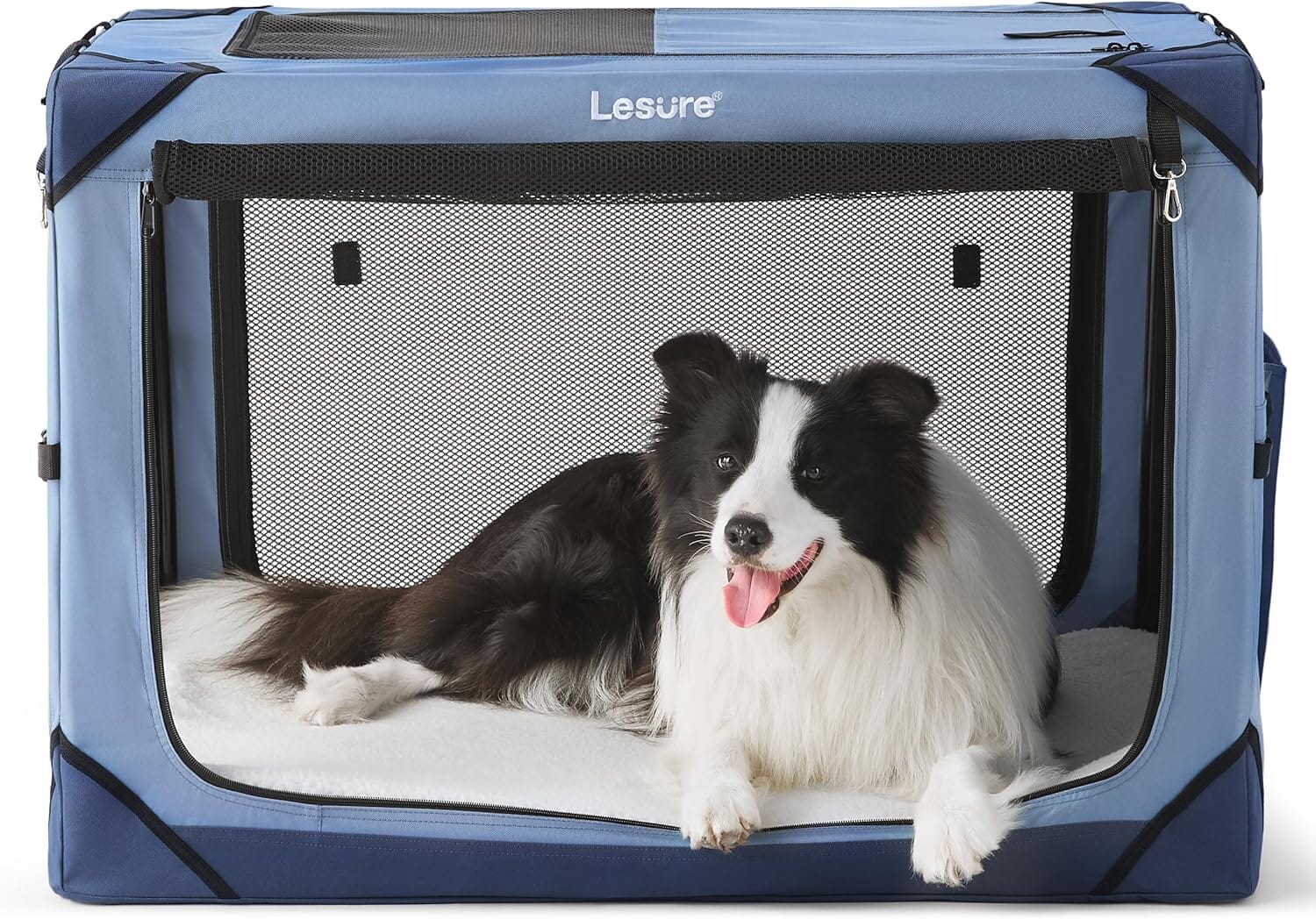 Lesure Collapsible Dog Crate - Portable Pet Crate Lesure Pet