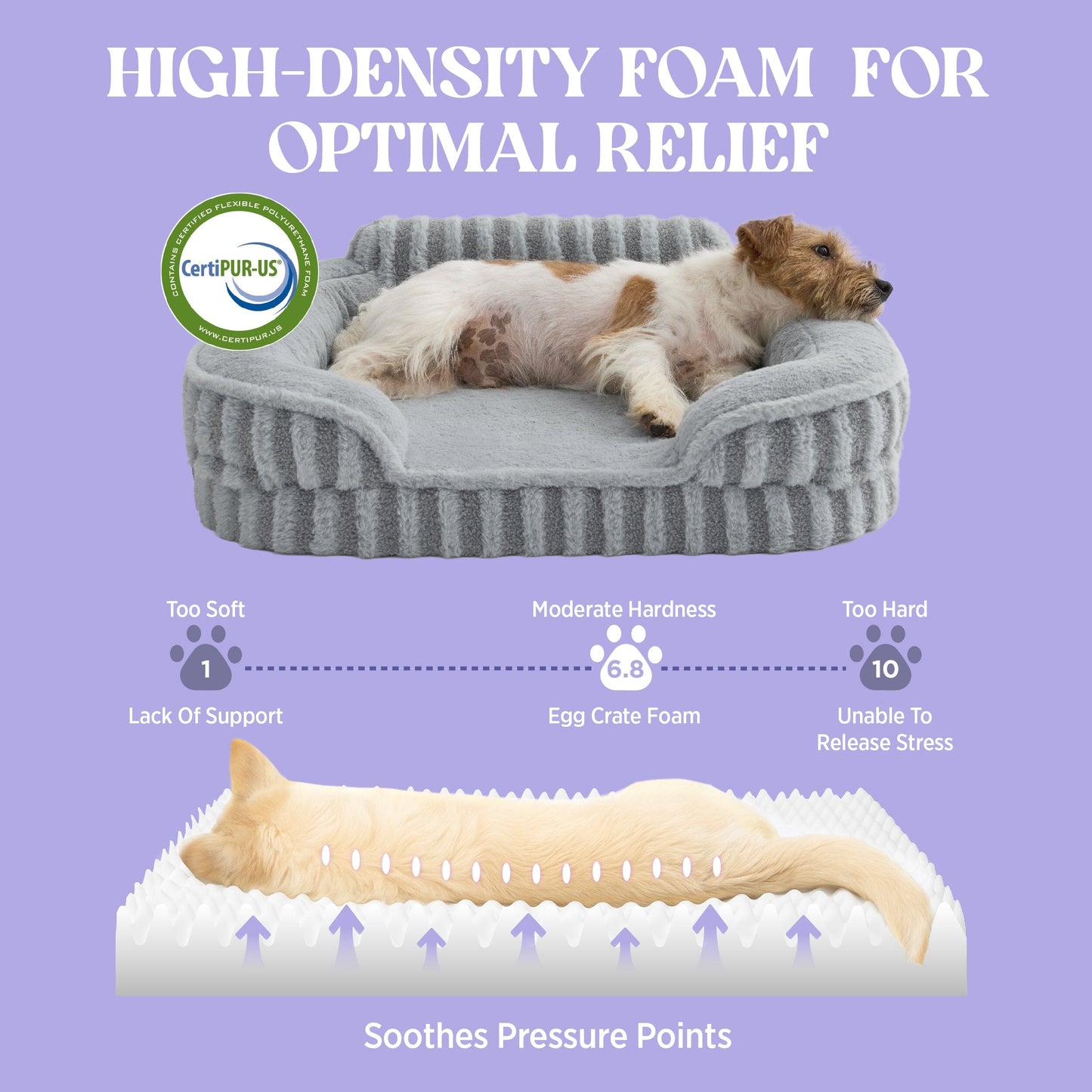 Lesure High Back Pet Sofa Pet Bed Lesure Pet