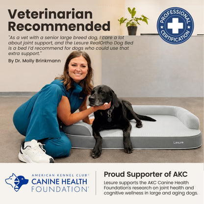 Lesure RealOrtho™ Dog Bed