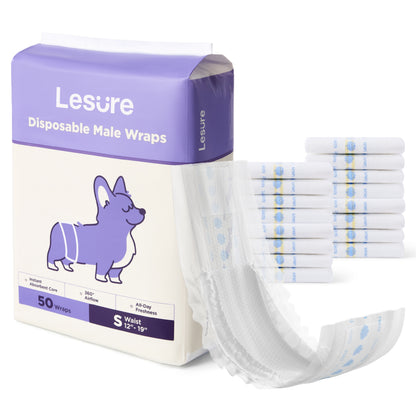 Lesure Disposable Male Dog Diapers