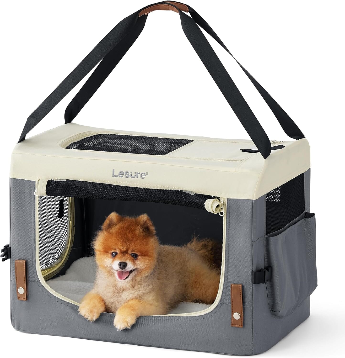 Lesure Collapsible Travel Dog Crate Pet Crate Lesure Pet