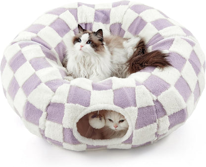 Lesure 2-in-1 Cat Tunnel Bed Pet Supplies Lesure Pet