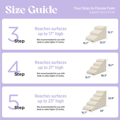 Lesure Orthopedic Dog Stairs Pet Stairs Lesure Pet