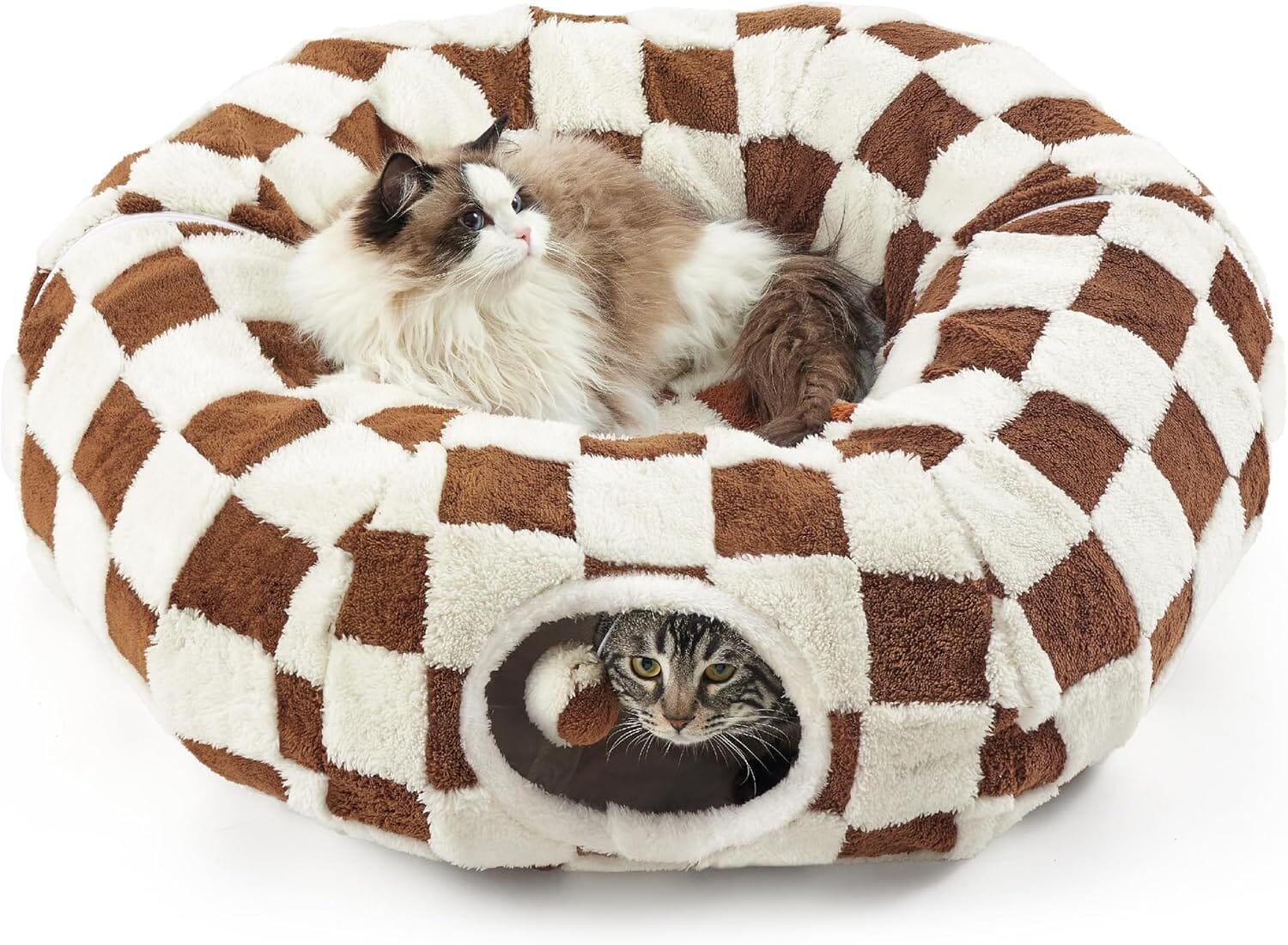 Lesure 2-in-1 Cat Tunnel Bed Pet Supplies Lesure Pet