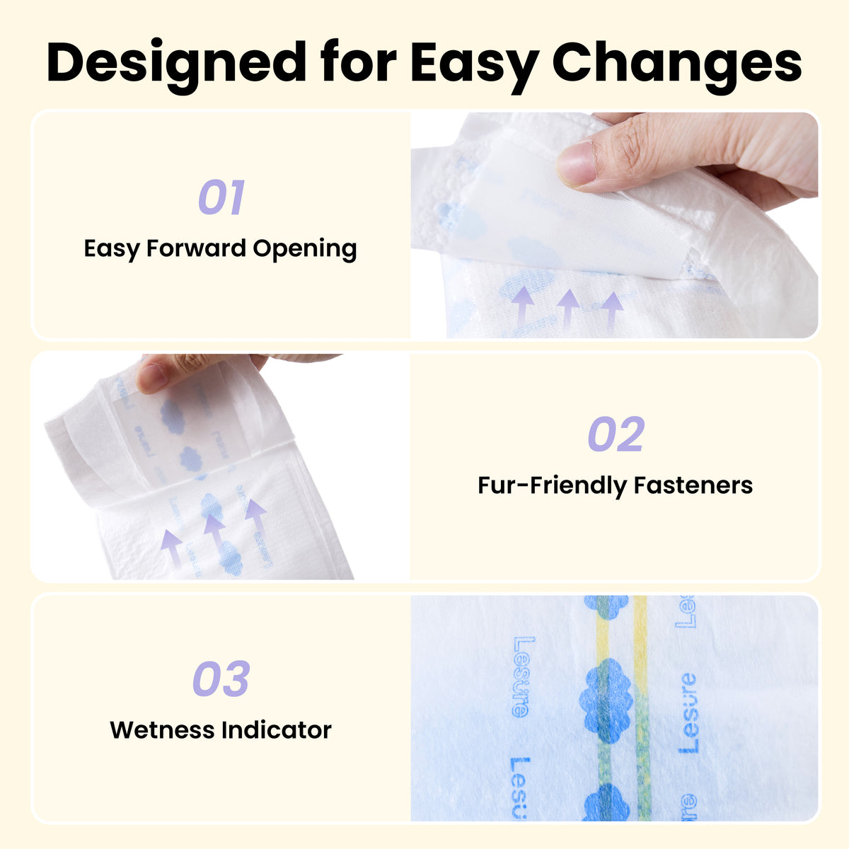 Lesure Disposable Male Dog Diapers