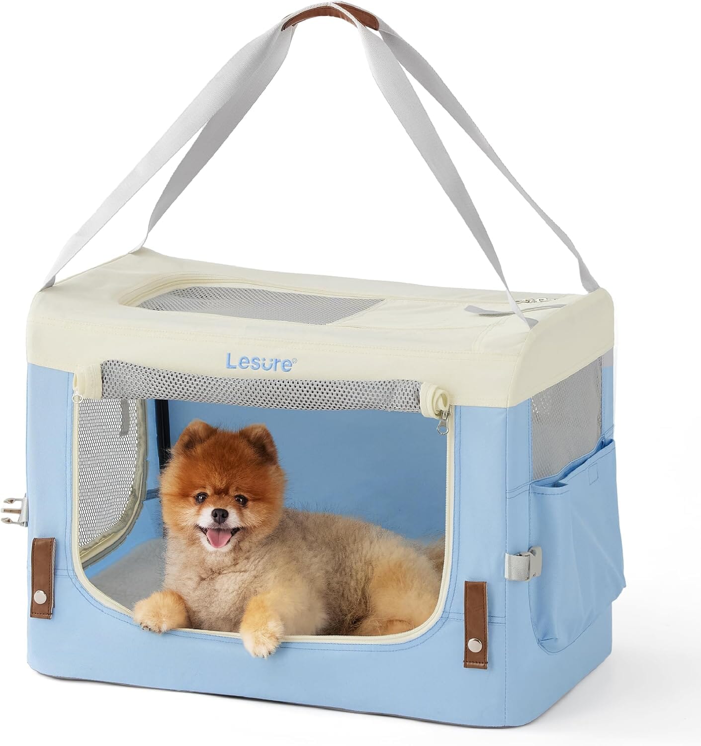 Lesure Collapsible Travel Dog Crate Pet Crate Lesure Pet