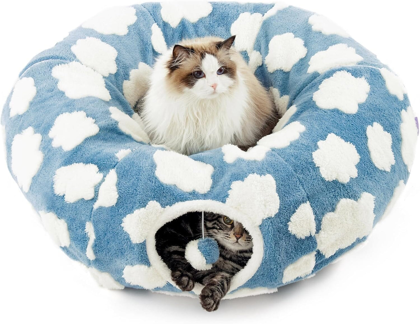 Lesure 2-in-1 Cat Tunnel Bed Pet Supplies Lesure Pet