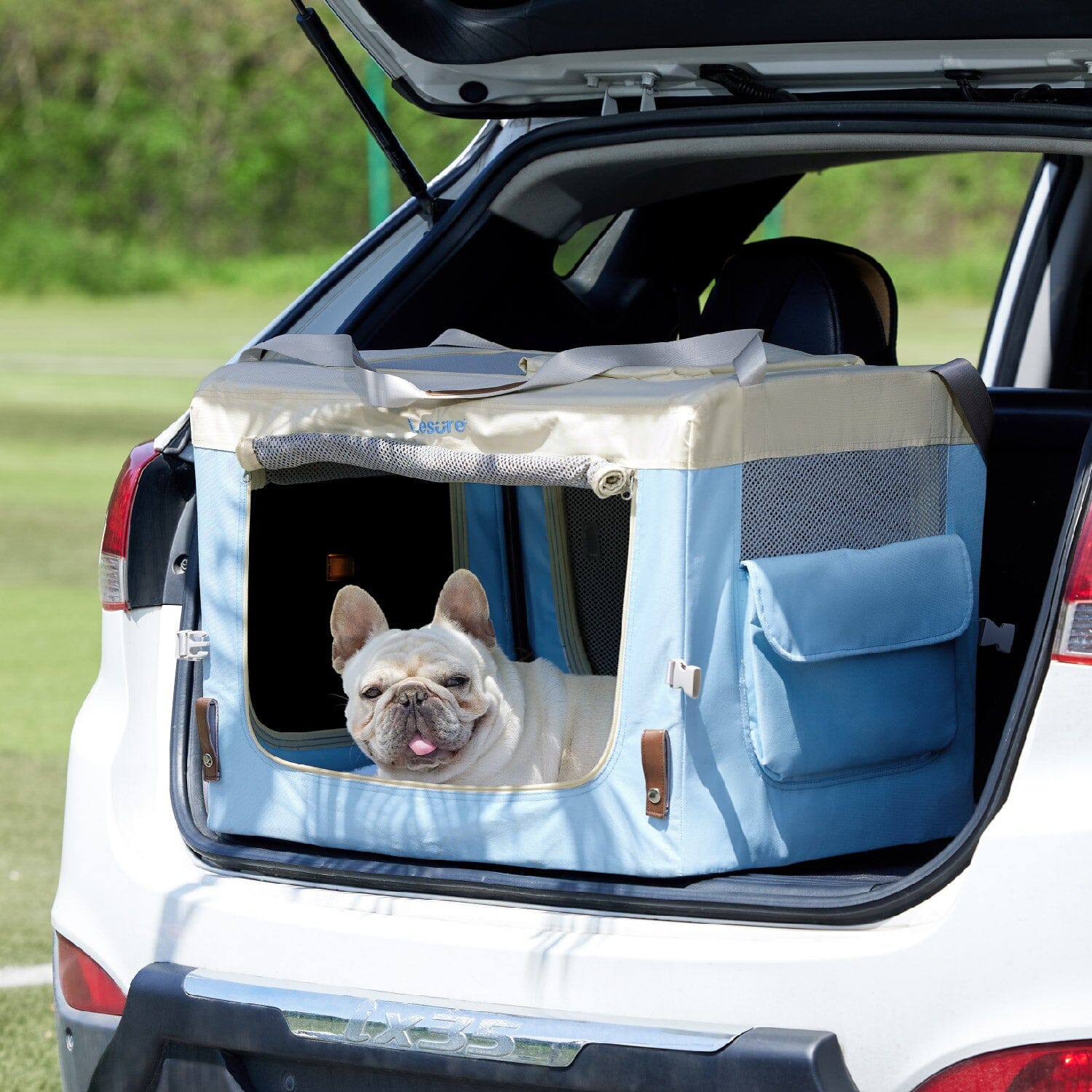 Lesure Collapsible Travel Dog Crate Pet Crate Lesure Pet