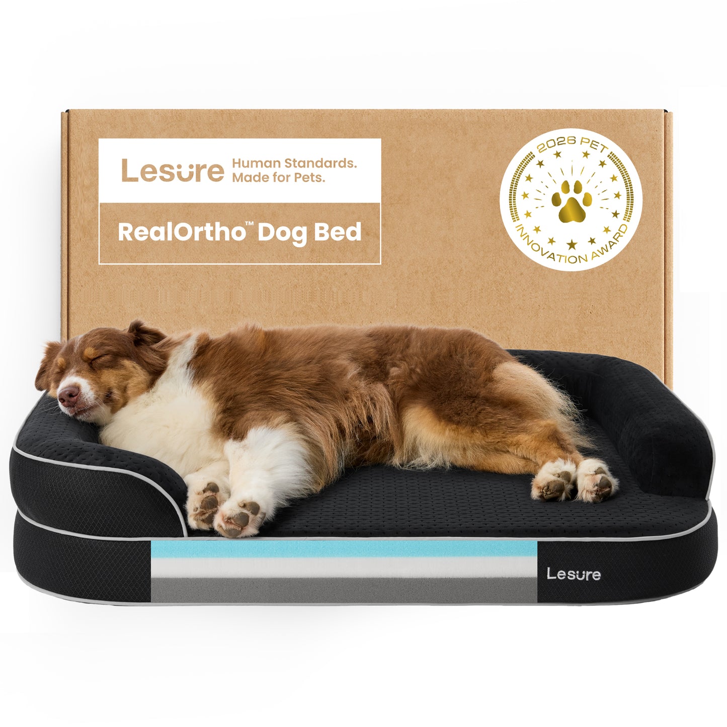Lesure RealOrtho™ Dog Bed