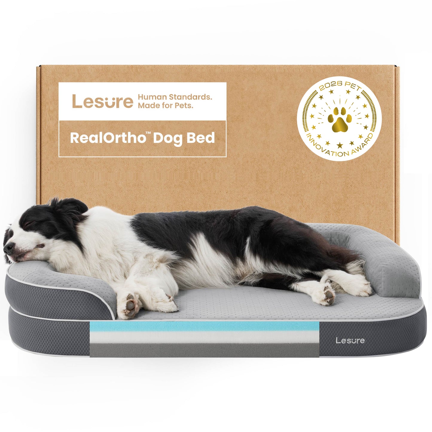 Lesure RealOrtho™ Dog Bed