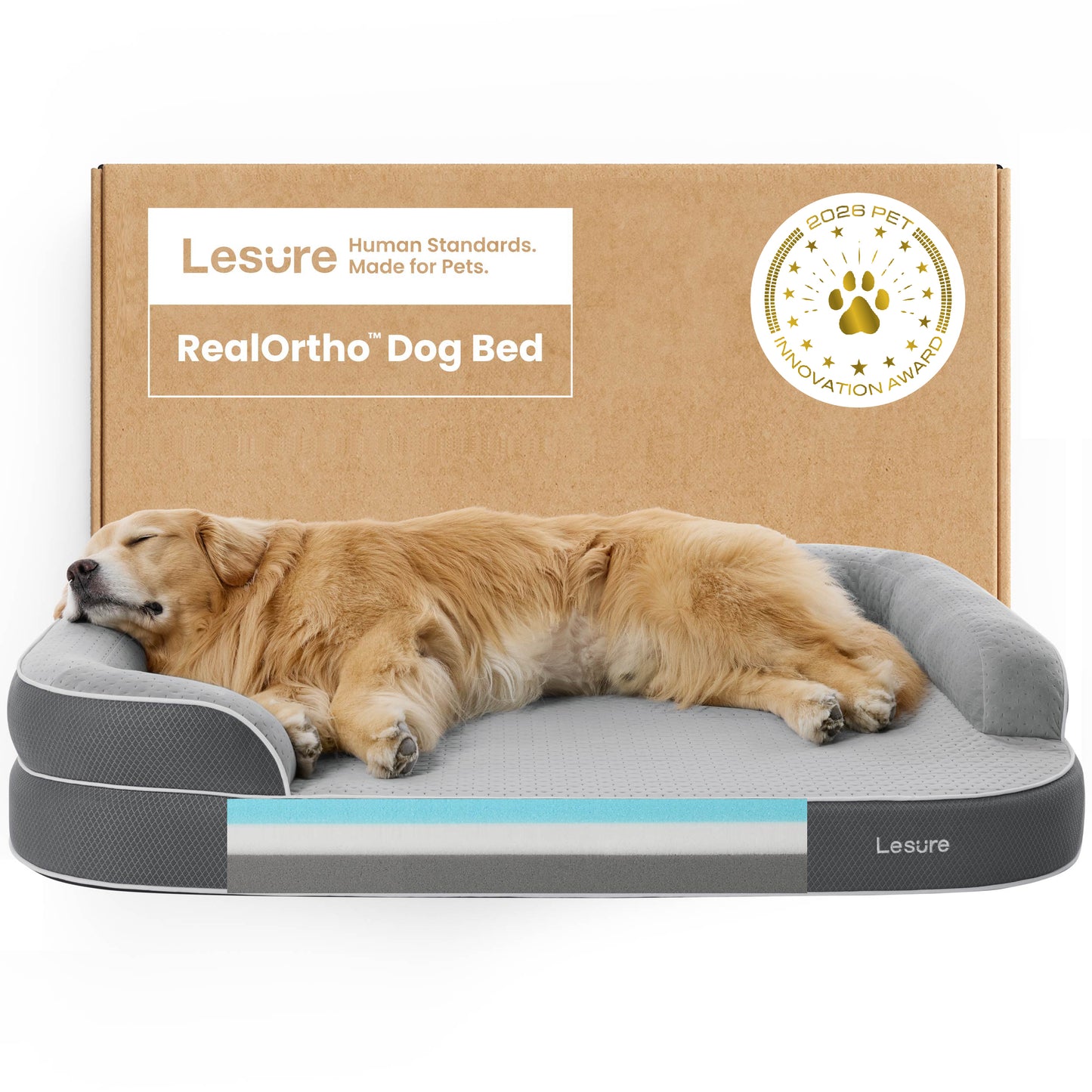 Lesure RealOrtho™ Dog Bed