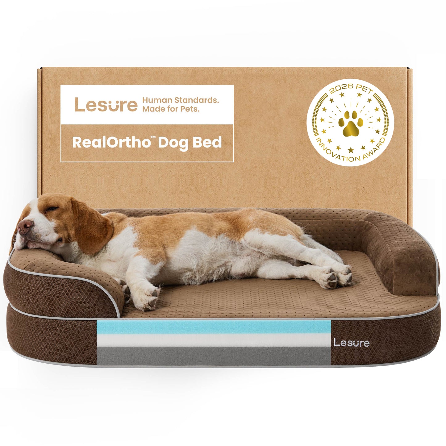 Lesure RealOrtho™ Dog Bed