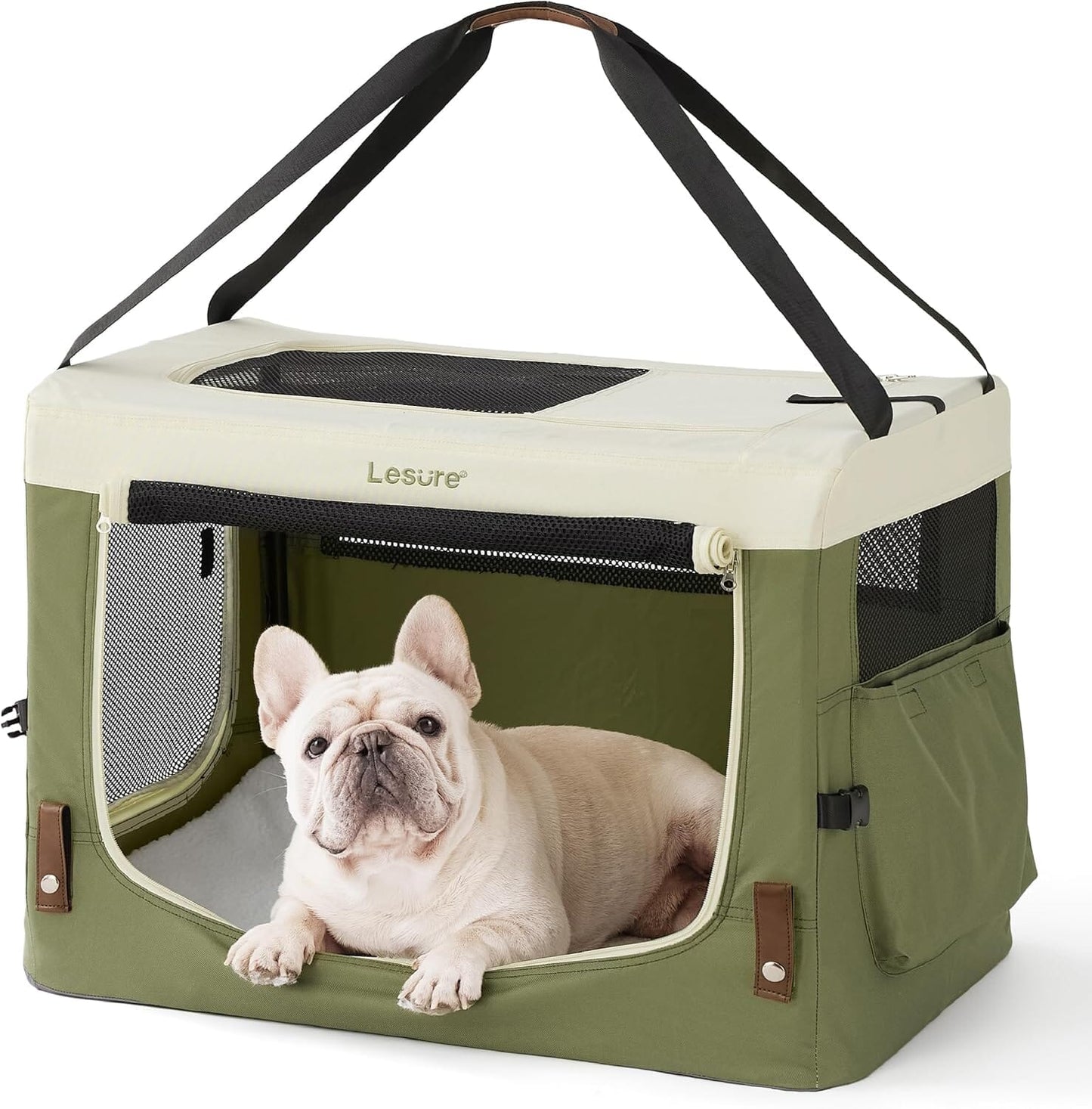 Lesure Collapsible Travel Dog Crate Pet Crate Lesure Pet