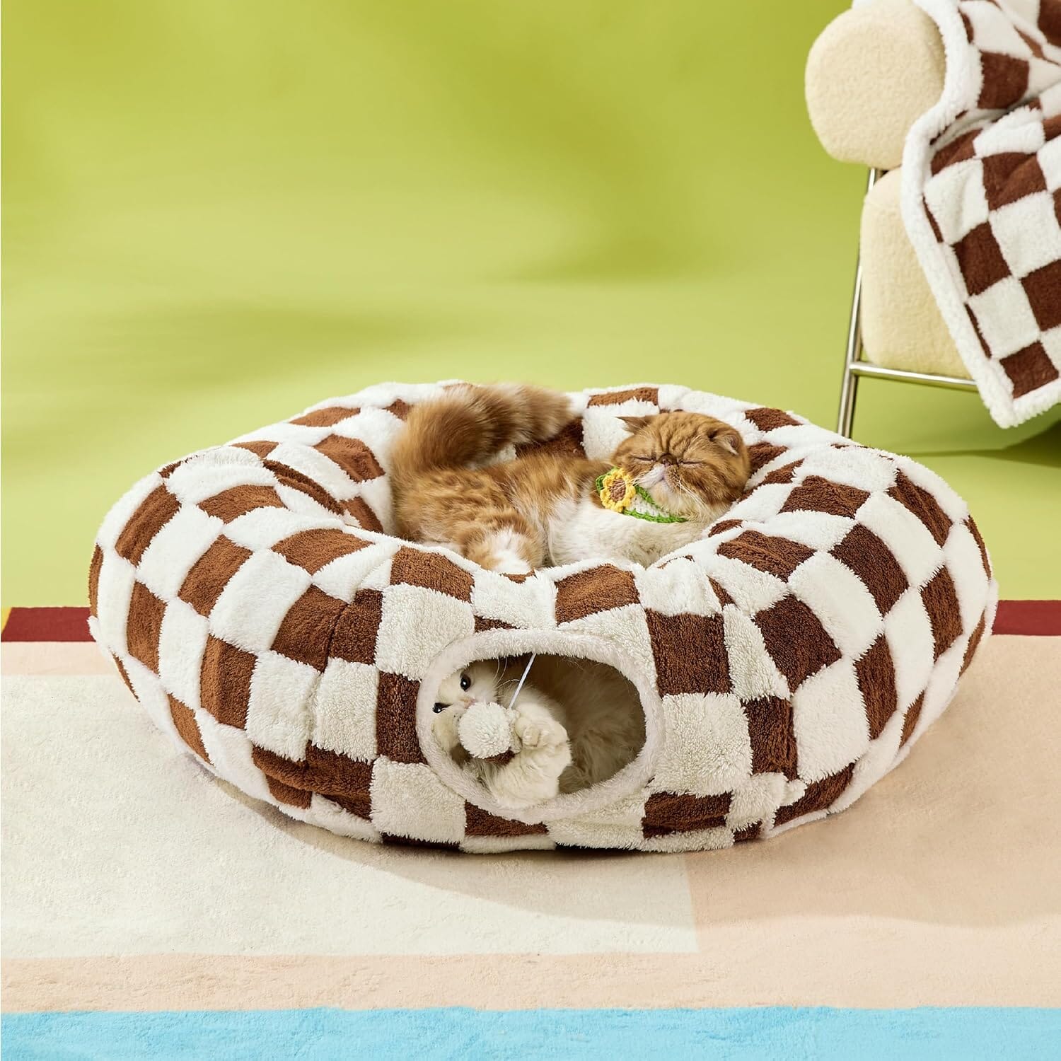 Lesure 2-in-1 Cat Tunnel Bed Pet Supplies Lesure Pet