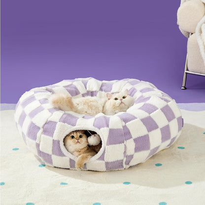 Lesure 2-in-1 Cat Tunnel Bed Pet Supplies Lesure Pet