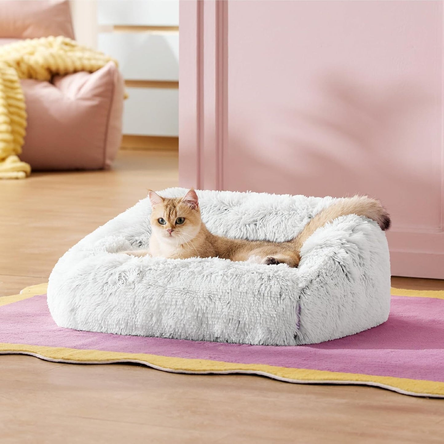 Lesure Furry Cat Dog Bed Pet Bed Lesure Pet