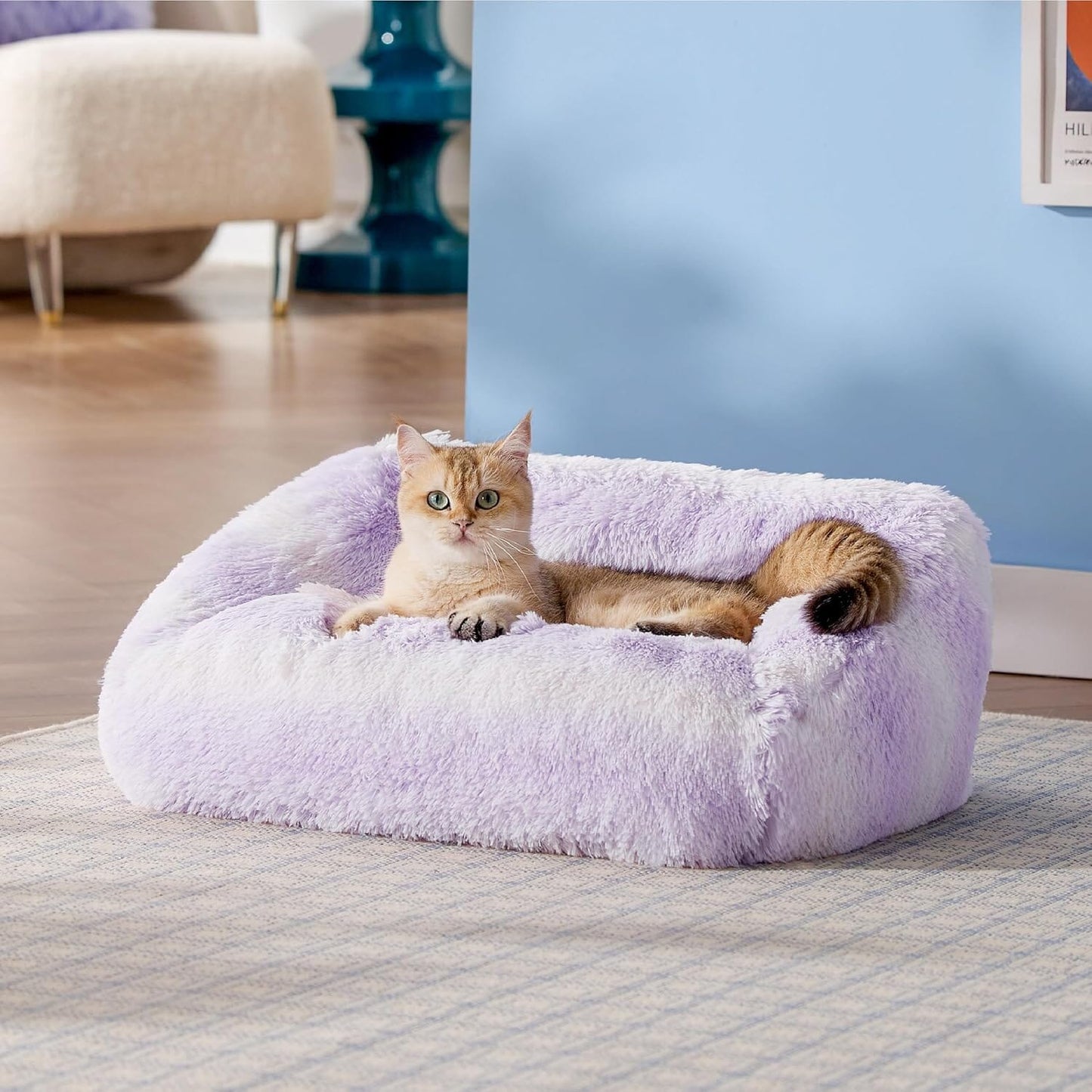 Lesure Furry Cat Dog Bed Pet Bed Lesure Pet