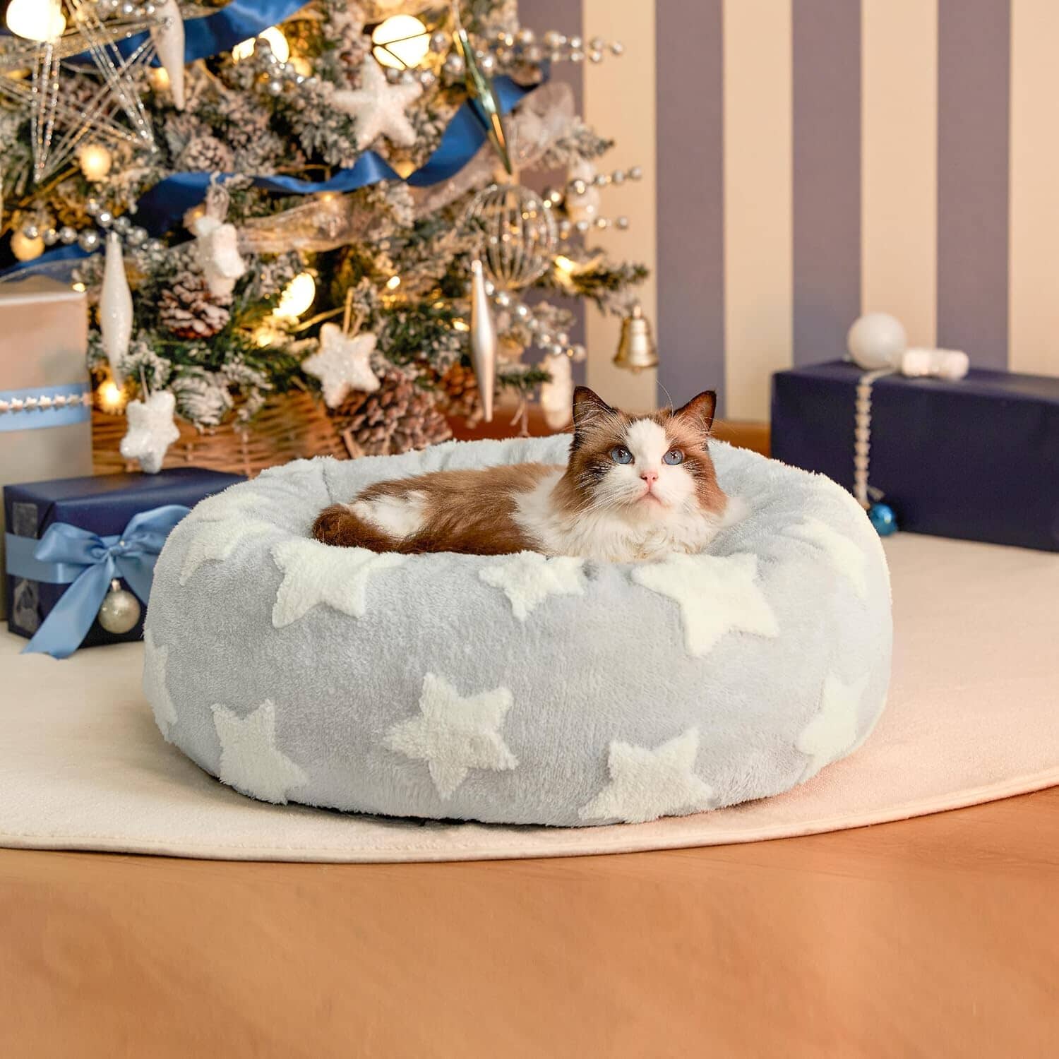 Lesure Calming Donut Bed for Dog/Cat Pet Bed Lesure Pet