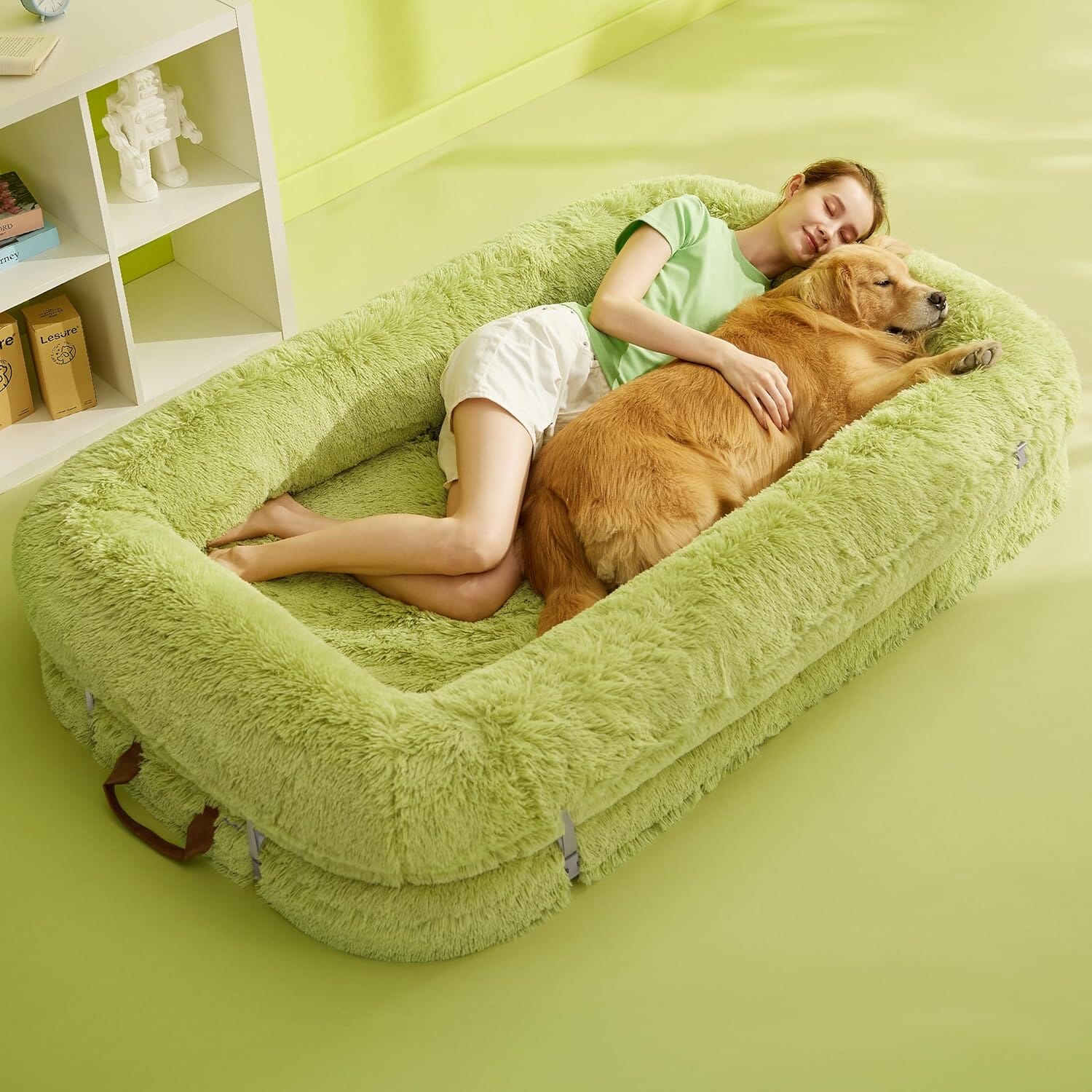 Lesure 3 in 1 Foldable Human Dog Bed Pet Bed Lesure Pet