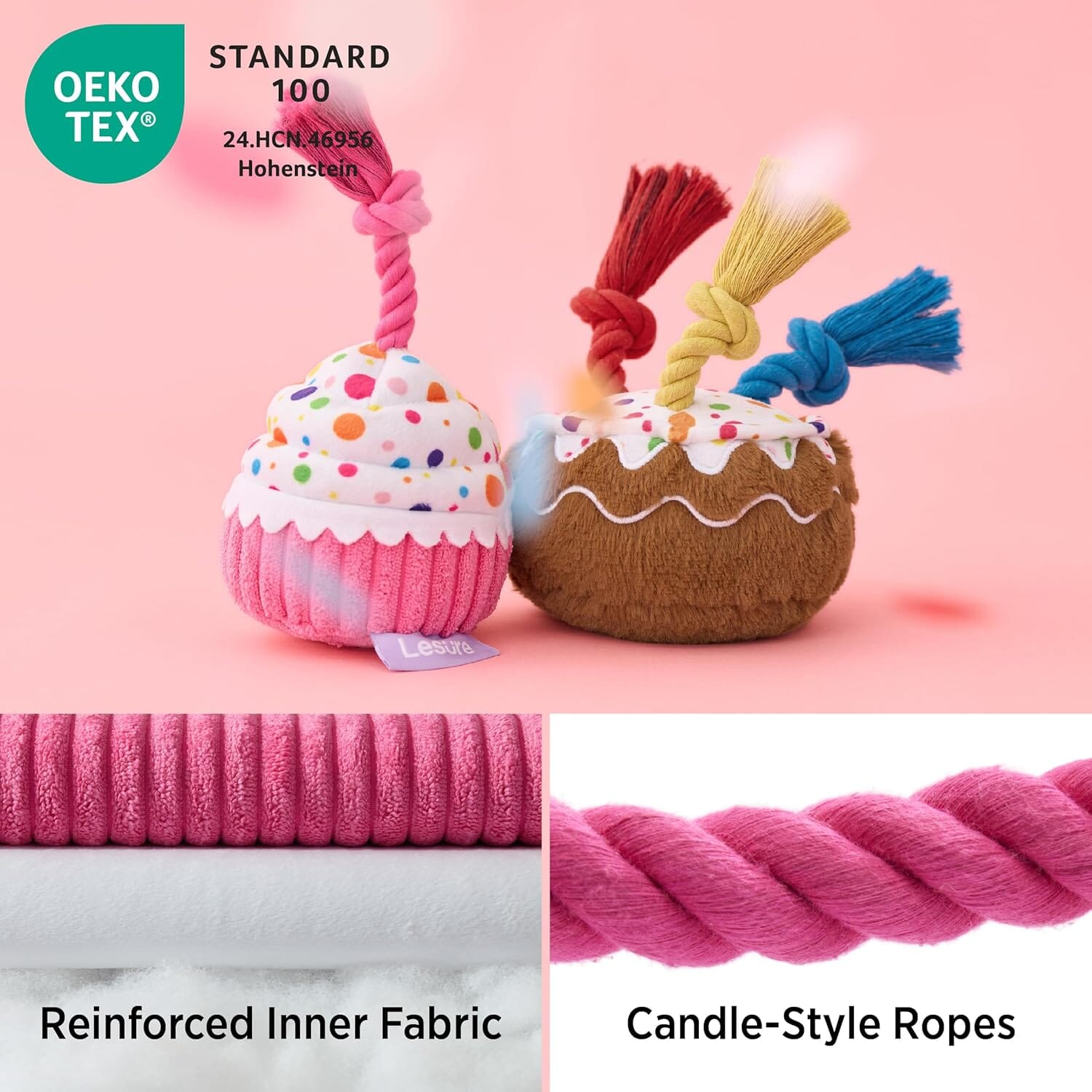 Lesure Dog Plush Toy Pet Supplies Lesure Pet