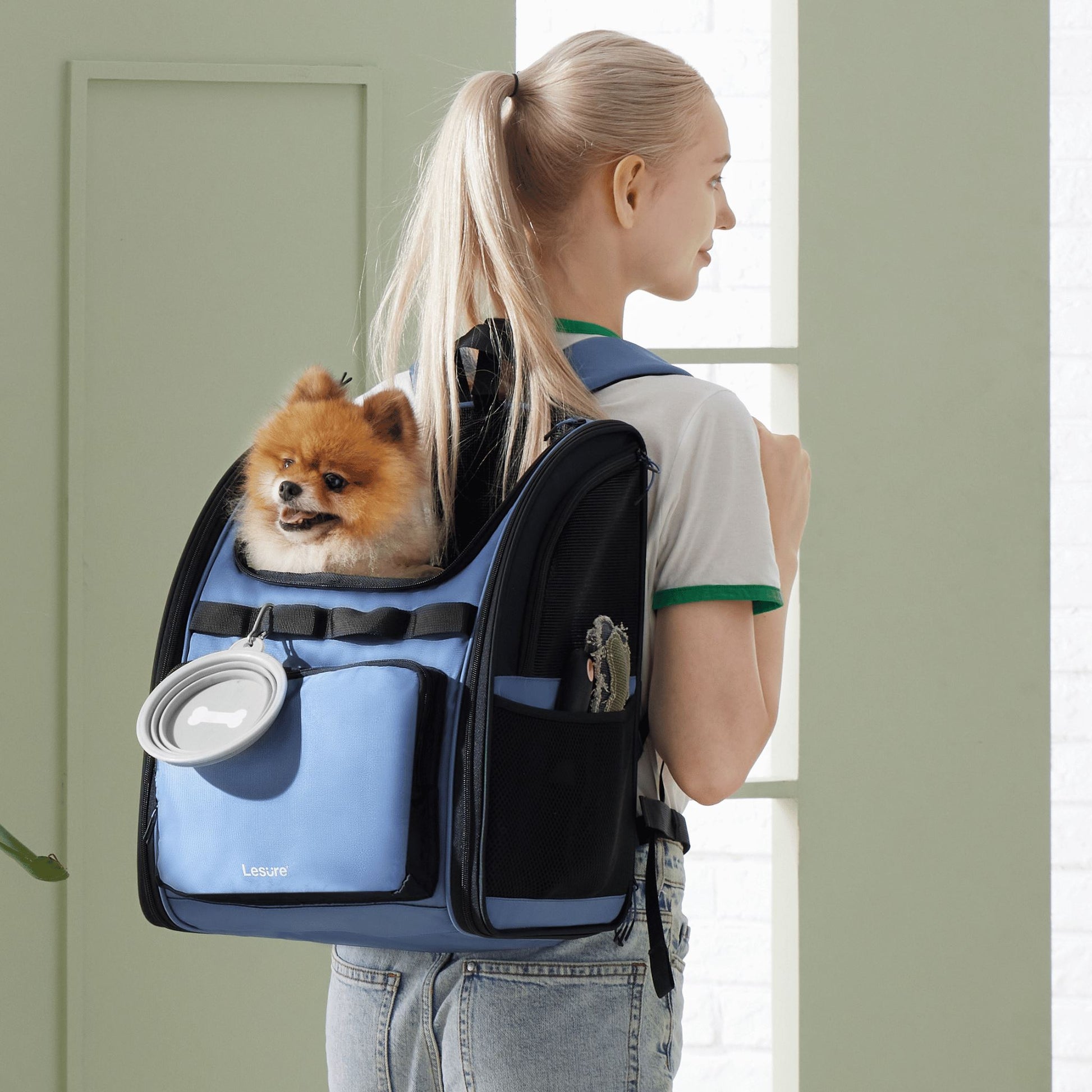 Ergonomic Backpack Carrier Lesure Pet