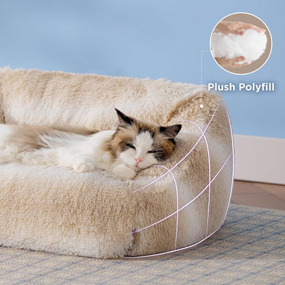 Lesure Furry Cat Dog Bed Pet Bed Lesure Pet