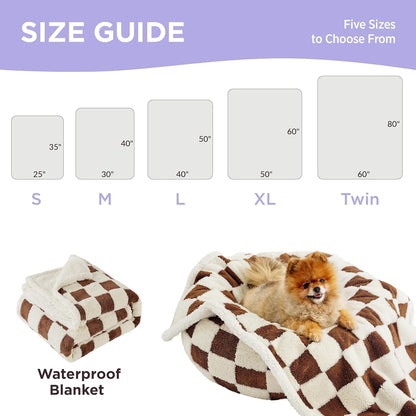 Lesure Waterproof Puppy Blanket for Dog/Cat Puppy Blanket Lesure Pet