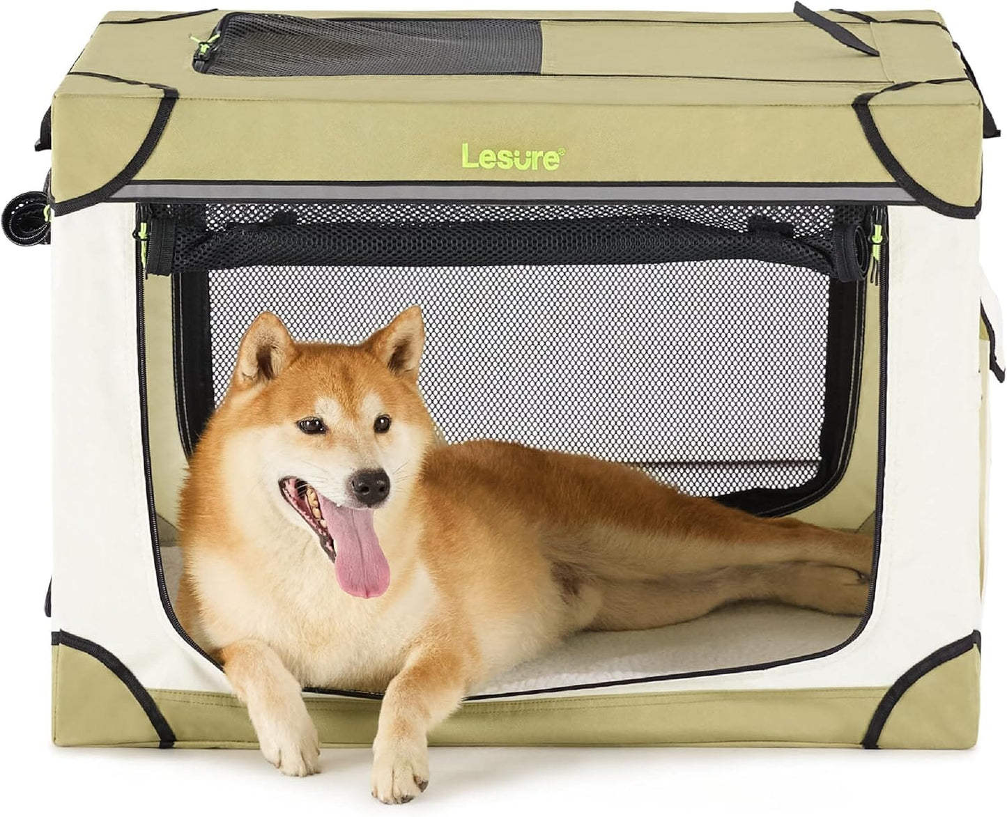 Lesure Soft Collapsible Dog Crate Pet Crate Lesure Pet