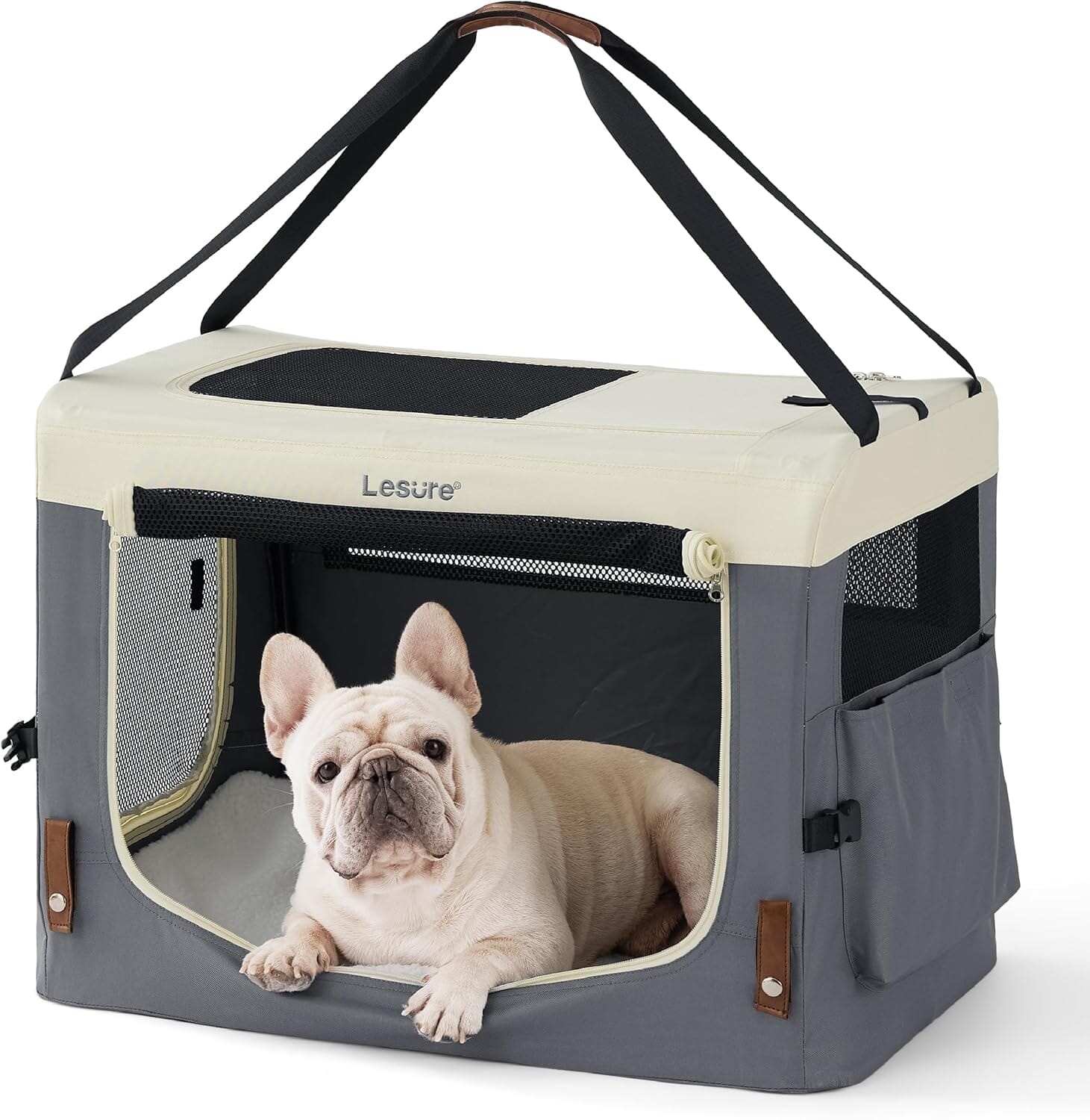 Lesure Collapsible Travel Dog Crate Pet Crate Lesure Pet