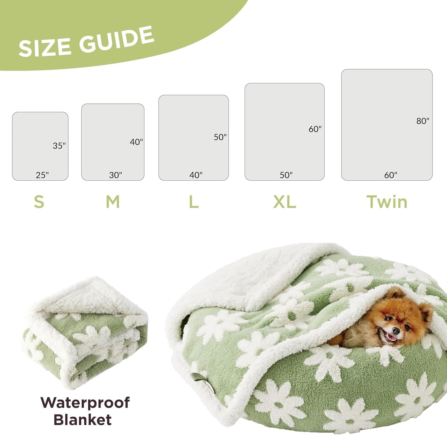 Lesure Waterproof Puppy Blanket for Dog/Cat Puppy Blanket Lesure Pet