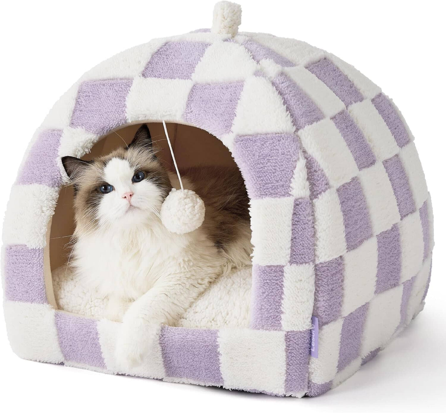 Lesure 2 in 1 Cat Cave Bed Pet Bed Lesure Pet