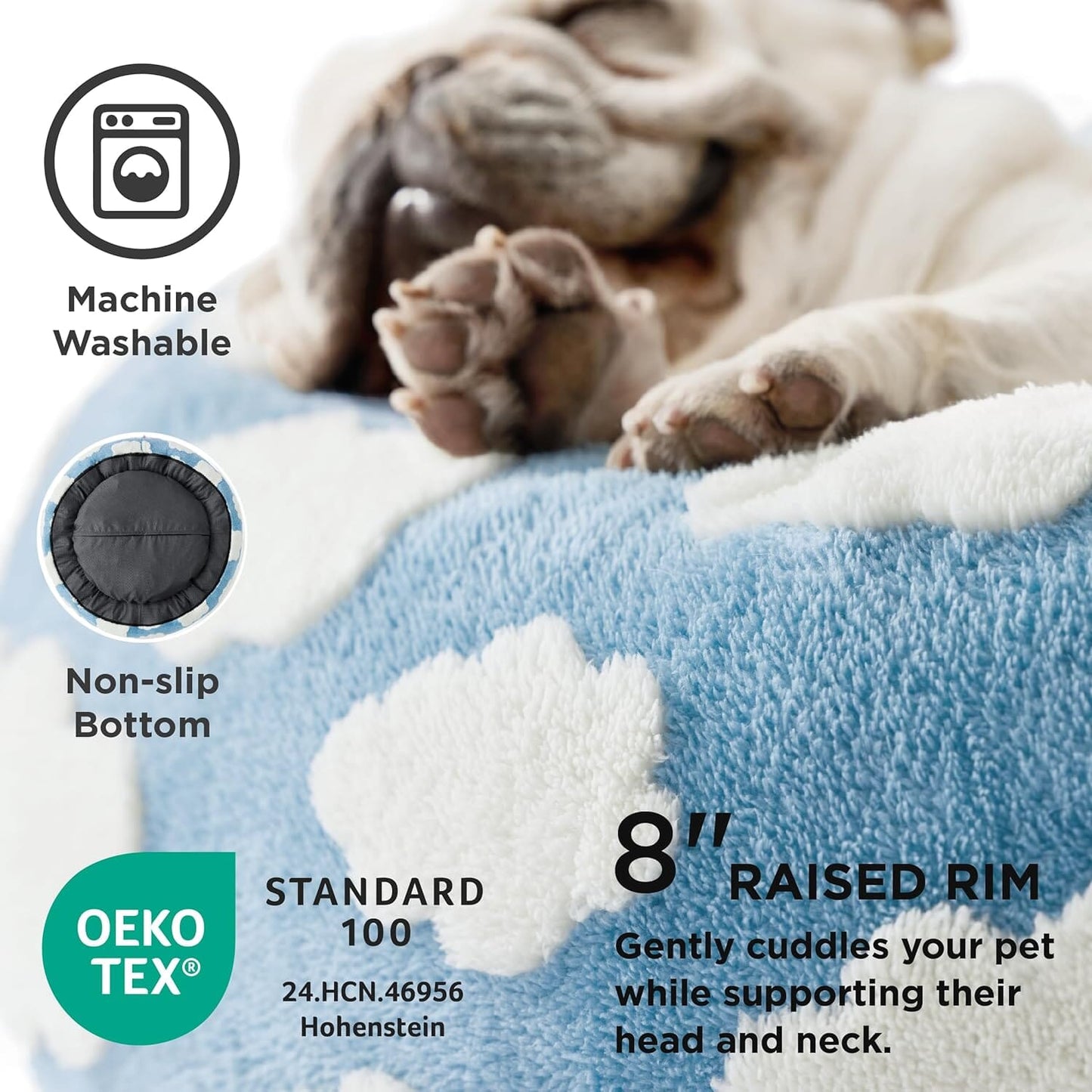 Lesure Donut Dog Bed Pet Bed Lesure Pet