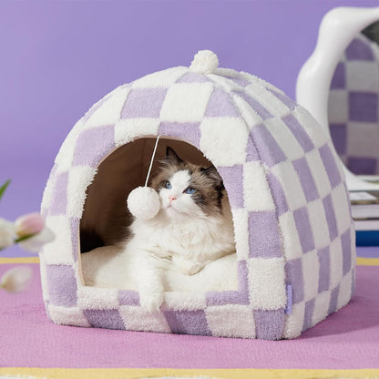 Lesure 2 in 1 Cat Cave Bed Pet Bed Lesure Pet