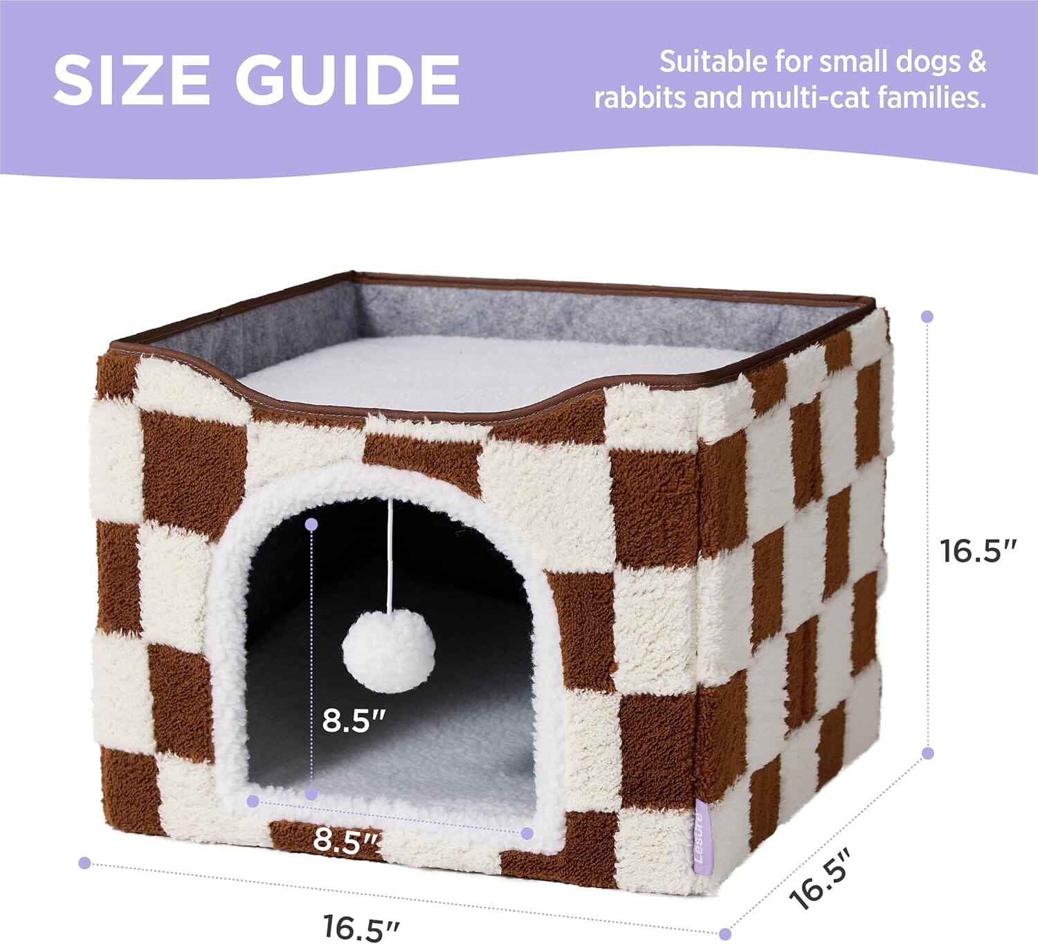 Lesure Cat Cube Pet Bed Lesure Pet