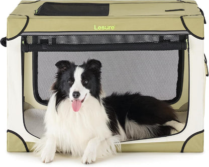 Lesure Soft Collapsible Dog Crate Pet Crate Lesure Pet