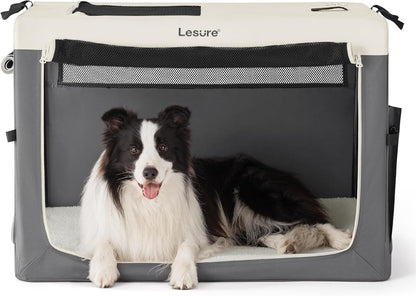 Lesure Collapsible Travel Dog Crate Pet Crate Lesure Pet