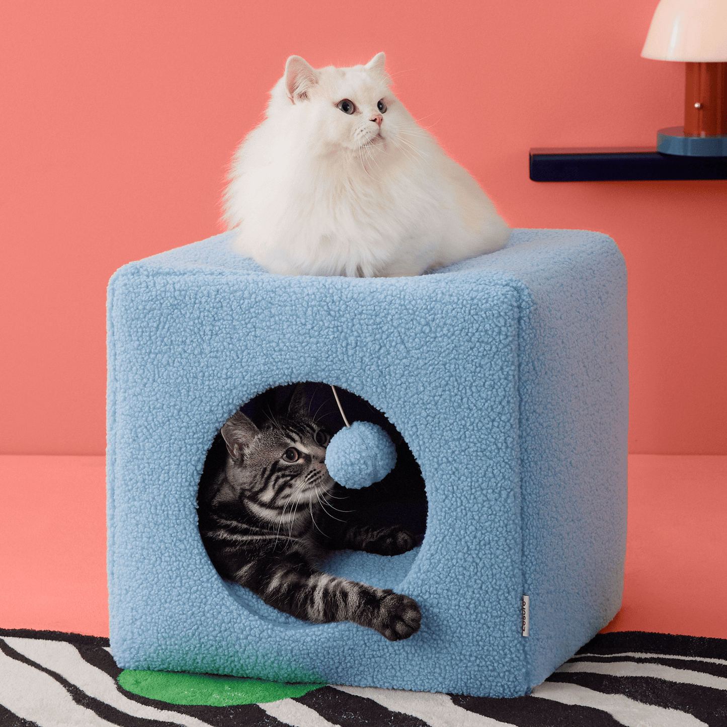 Sherpa Cat Cube