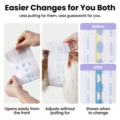Lesure Disposable Male Dog Diapers