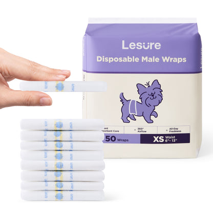 Lesure Disposable Male Dog Diapers