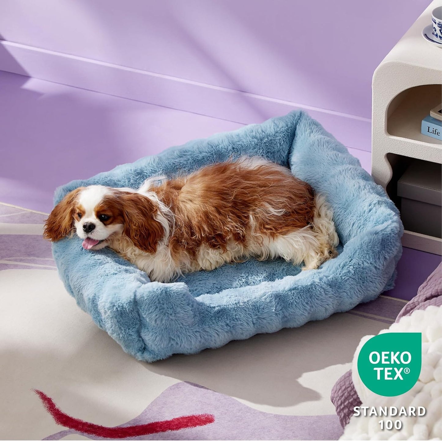 Lesure Faux Fur Bubble Pet Bed Pet Bed Lesure Pet